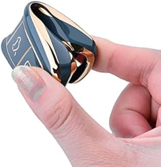 ELOHEI for Audi Key Fob Cover, Special Soft TPU Key Case Cover