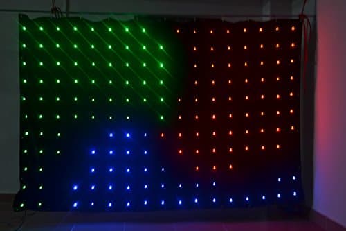 P18 2x5M LED Vision Curtain for DJ backdrop
