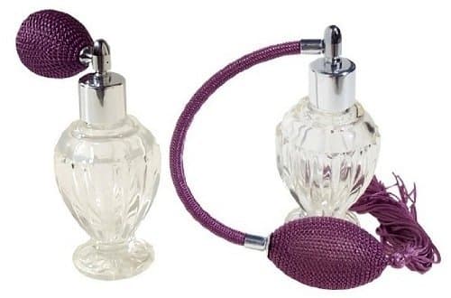 Vintage Perfume Atomizer Set - Lavender Bulb and Tassel Set