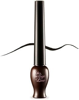 OH M'EYE LINE liquid eyeliner - Brown, Intense Precision Liquid Eyeliner, Vivid, Deep Color, Smudge Proof, Long Lasting, Korean Makeup, Kbeauty, Perfect for Gift