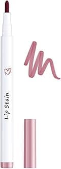 Lip Stain,Lip Tint Pen,Cream Glide Lip Liner,Long Lasting Colour Lip Marker,Hydrating Matt Lippen Liner Pen With 6 Colors To Choose,Waterproof,Moisturizing,Transfer-Proof,Lightweight (#3, 1.7ml)