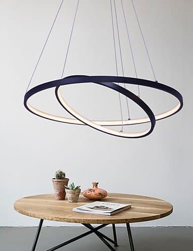 WEITING Dimmable Led 50W Pendant Light/ Modern Design/ LED Ring/ 220V~240/100~120V/Special for office,Showroom,LivingRoom , 220-240v