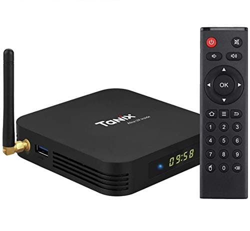 Tanix TX6 Smart TV Box Android 9.0 tv Box 4GB/32GB 4K TV Allwinner H6 Quad core ARM Cortex-A53 H.265 Decoding 2.4GHz/5GHz WiFi Smart TV Box