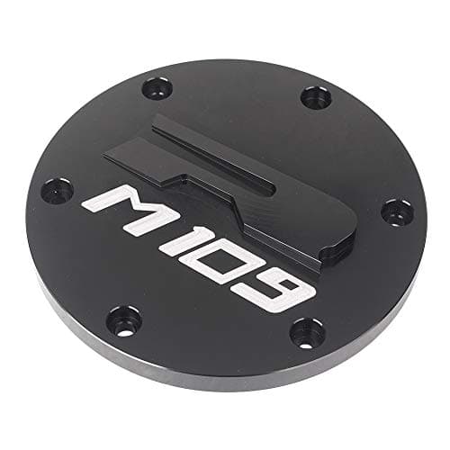 GZYF Motorcycle Derby Timer Cover Timing Engine Cap Guard for Suzuki for Boulevard M109R 2007-2017, Black