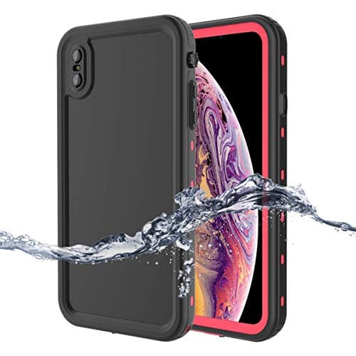 Funcilit Waterproof Case for iPhone XR, iPhone XR Waterproof Case iPhone XR Case Waterproof Shockproof Snowproof Clear Slim Case for iPhone XR (6.1 inch)