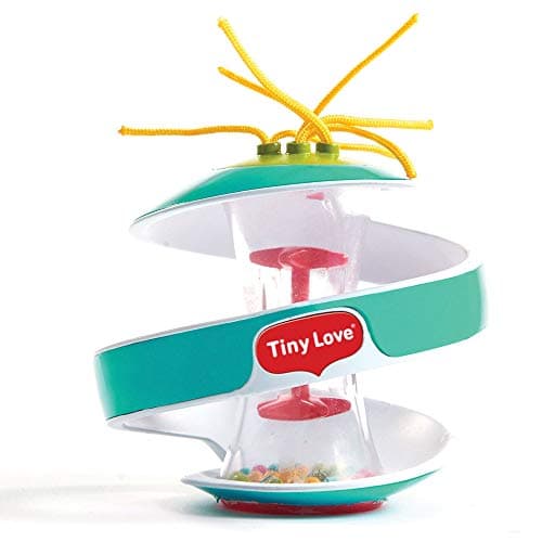 Tiny Love Inspiral Rainstick, Turquoise