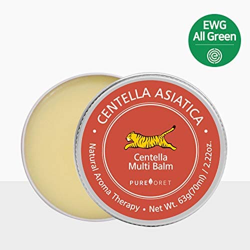 Centella Multi Balm Best Natural Acne Treatment Face Moisturizer For Dry Sensitive Skin Tea Tree Oil Cica Maedcca Trouble Care Blemish Cream Balm Face and Body 2.36 Fl oz 70ml