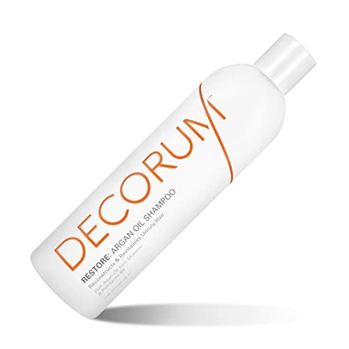 DECORUM Restore Argan Oil Shampoo,12 Ounce