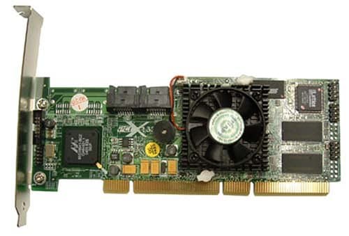 Areca ARC-1110 4 Port Serial ATA RAID Controller - 128 MB ECC DDR SDRAM - PCI-X - 300 MBps - 4 x7-pin SATA Serial ATA/300 - Serial ATA Internal