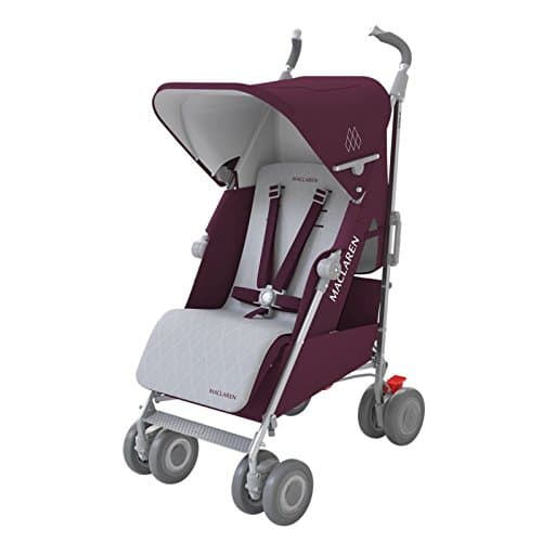 Maclaren Techno XLR Stroller, Plum/Silver by Maclaren