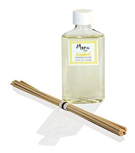 Grapefruit Reed Diffuser Refill~ Made with Essential Oils ~ Includes Natural Reed Sticks and Refill Bottle~ Made in The USA!
