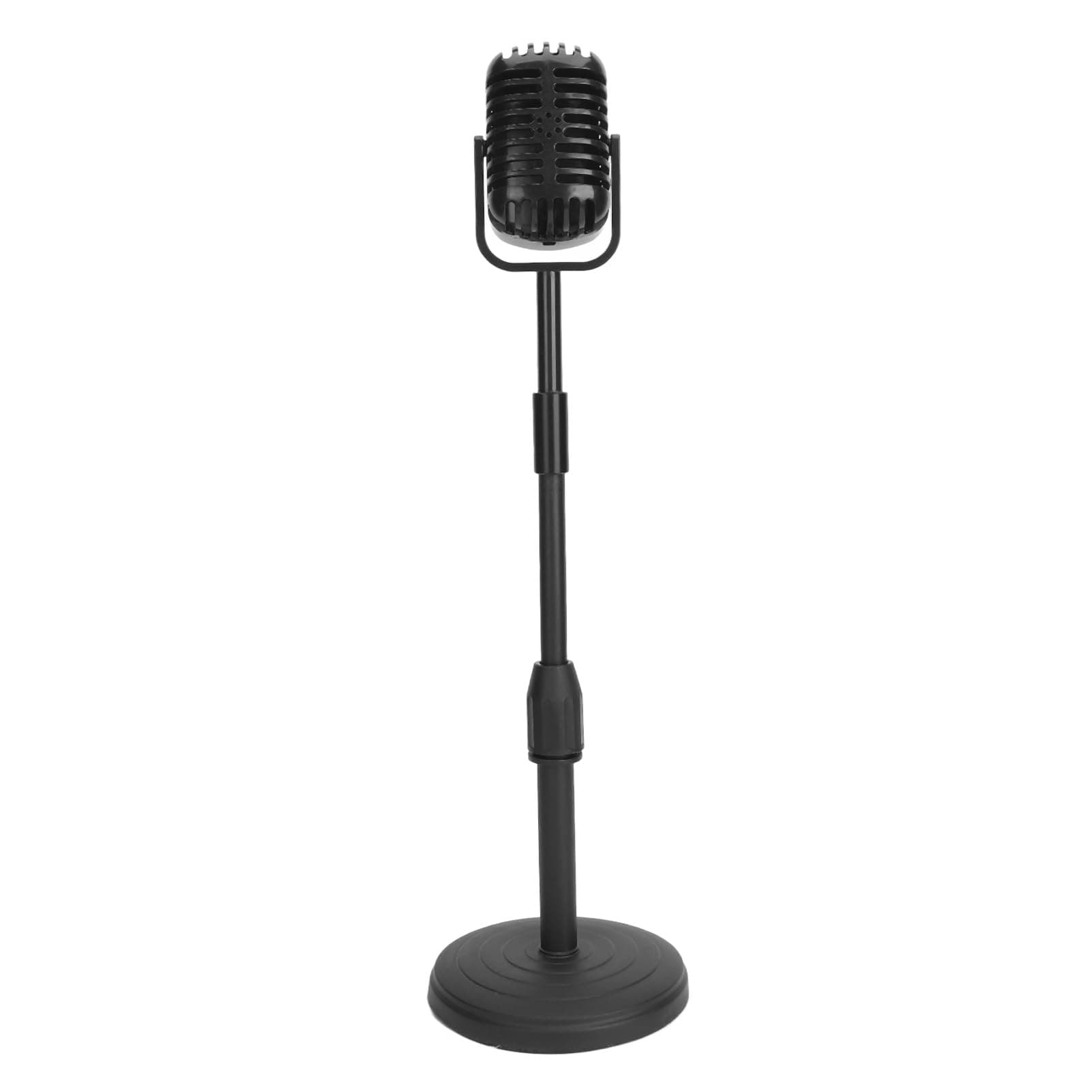 Microphone Prop Model, Vintage Microphone Prop Enrich Scene Composition 1:1 Restoration Portable for Stage Performances