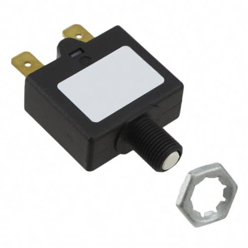 E-T-A Circuit Protection and Control Circuit Breakers Single Pole Thermal Reset Circuit Breaker In A Miniature Design Dimensions: 32.0 X 27.0 X 13.6 Mm. (1 Piece)