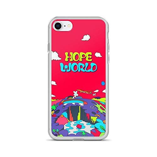 iPhone 7/8 Pure Clear Case Cases Cover J-Hope Hope World Album Art v1