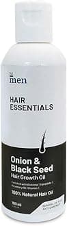 ForMen Hair Growth Oil 100% Natural with 22 Powerful Scalp Health And Hair Growth Ingredients 100ml | Onion Oil, Black Seed Oil, Neem & Amla Oil | No Mineral Oil