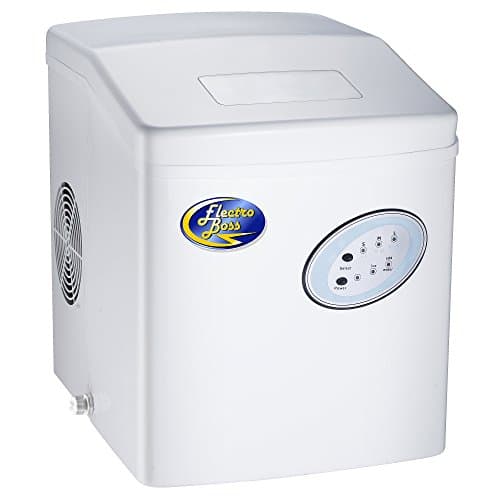 Ice Boss Portable 33 lb Ice Maker Finish: White
