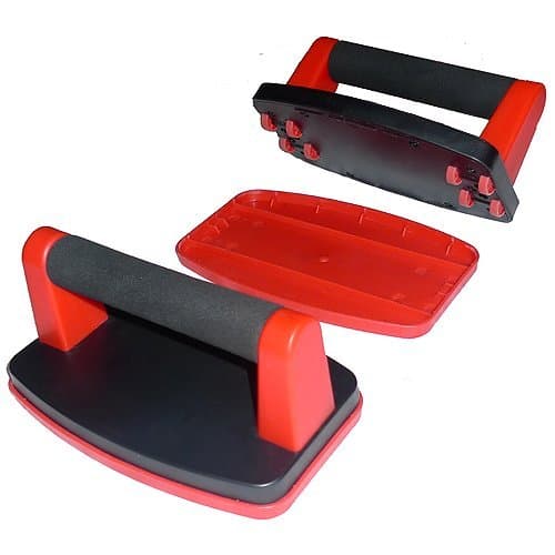 Pushup Bar & Ab Roller in 1