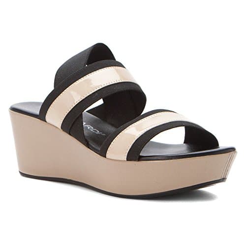 Rapisardi Women's Pupa Black/Stone 39 M