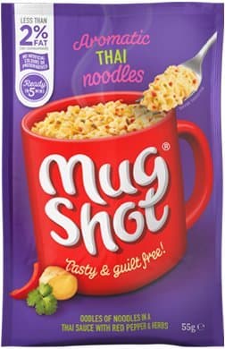 Mug Shot - Thai Noodle Flavour - 55g (Multi-Pack - 5)