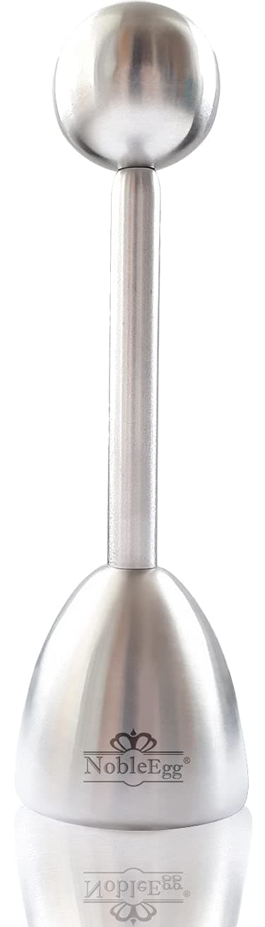 NobleEgg Egg Topper Cutter Cracker | Easily Cut and Remove the Top of Soft-Boiled Eggs