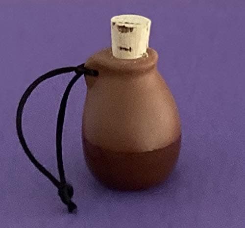 Aromatherapy Hanging Glazed Terra Cotta Jug with Cork