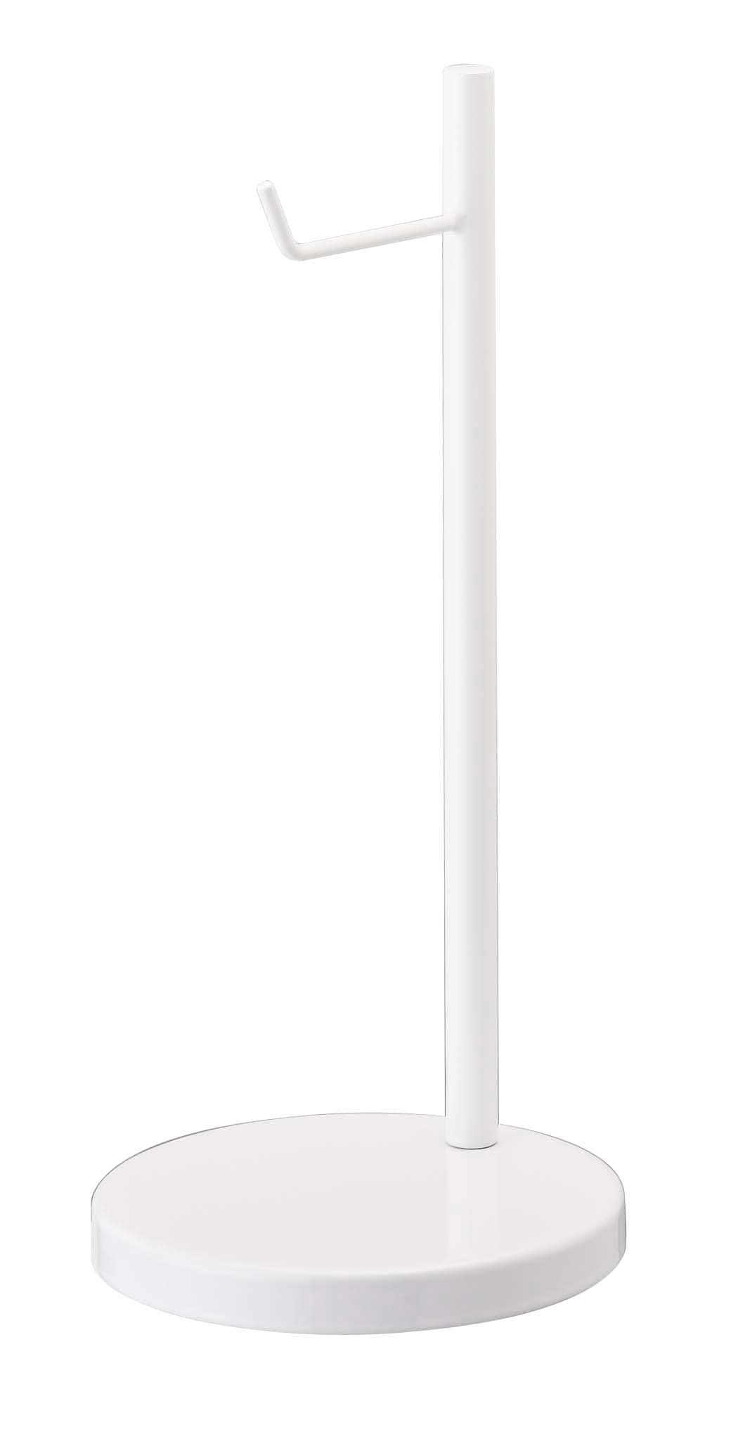 山崎実業 ヘッドホンスタンド ボーテス 丸型 ホワイト 2291