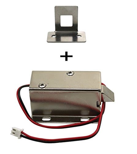 DC 12V 0.8A Electronic Lock Cabinet Drawer Door Lock Solenoid Locks