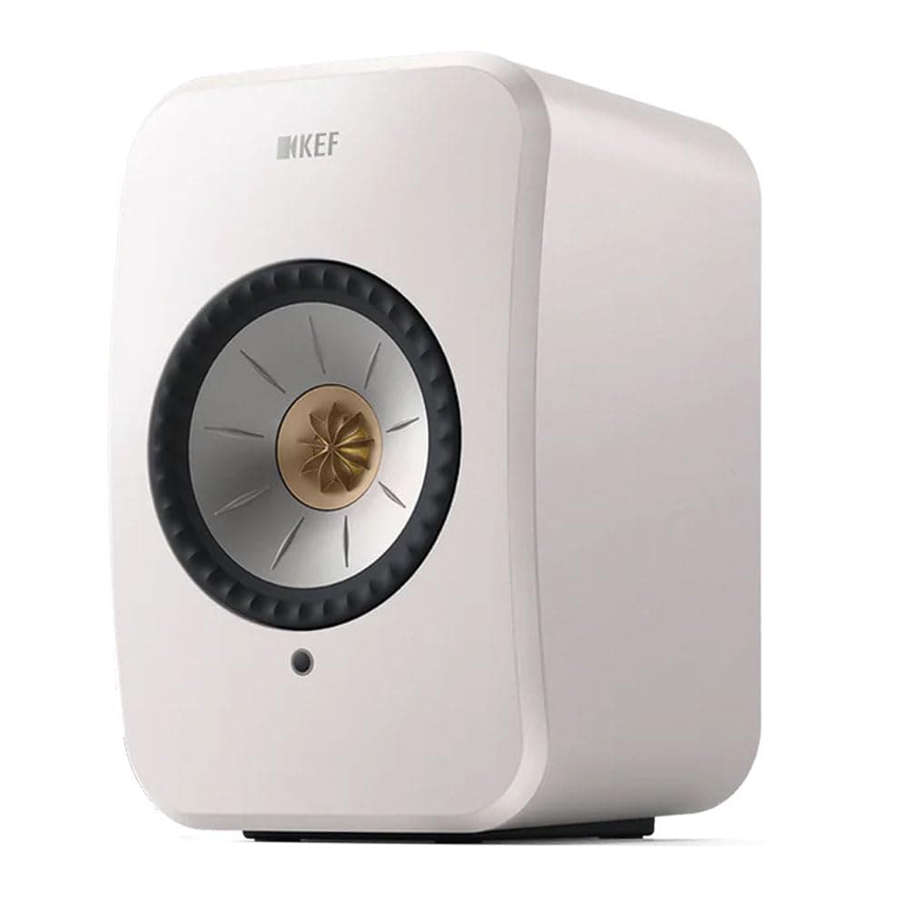 KEF LSX II Wireless HiFi Speaker System (Mineral White)