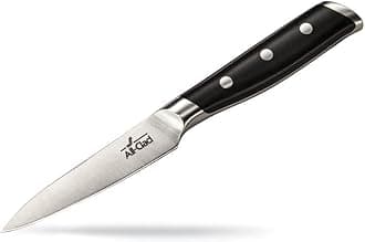 All-Clad Forged German Stainless Steel Paring Knife 3.5 Inch, Fully Forged, Expert Precision, Home Kitchen Knife, Cook Tool, Cookware Kitchen Tool, Kitchen Utensils, Ultra Sharp Knives
