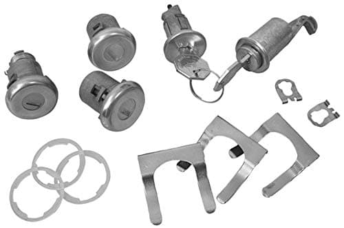 Ignition, Doors, Glove Box and Trunk Lock Set for 1968 Camaro