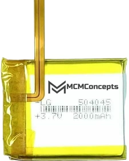 MCMConcepts 2000mAh Square Battery Replacement for iPod Video/Classic Thin 5th-7th Gen