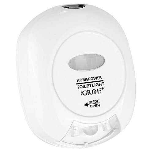 GRDE Lavnav Modern LED Sensor Motion Activated Toilet Nightlight, White