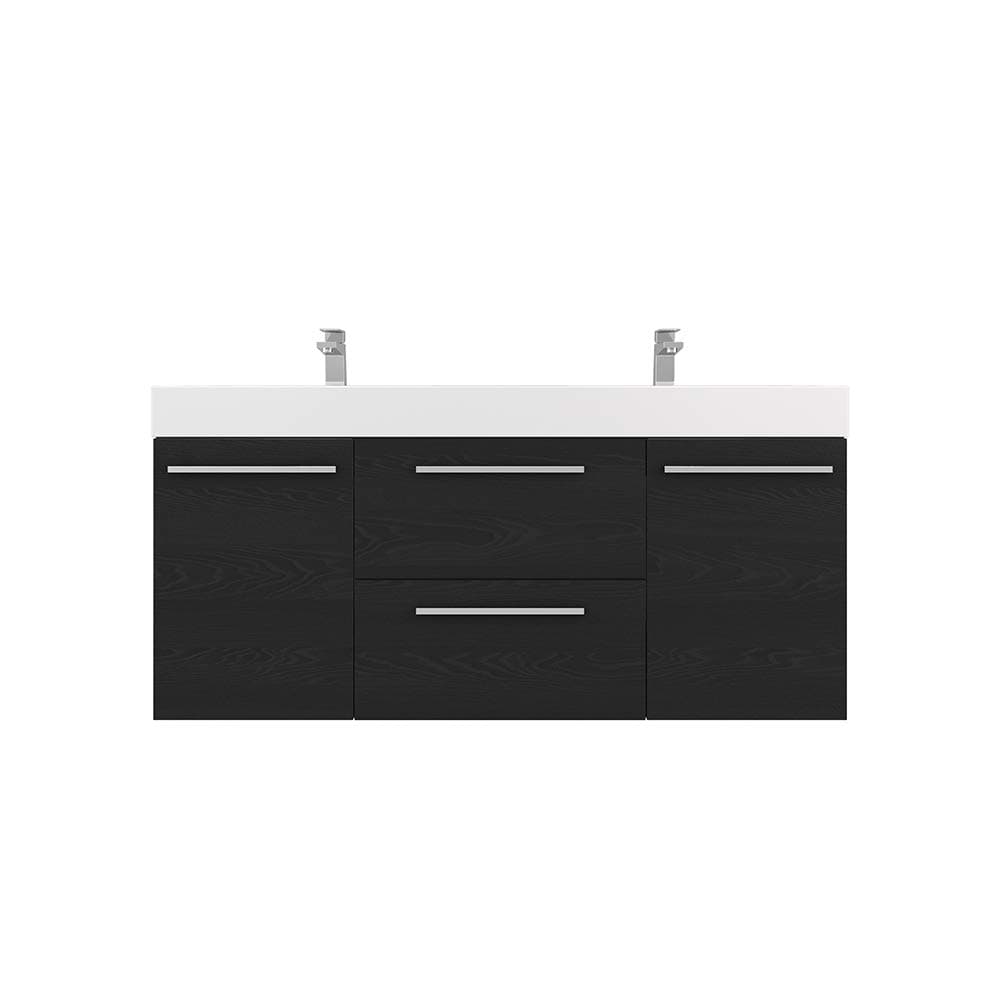 Ripley Bathroom Vanity, 54", Black