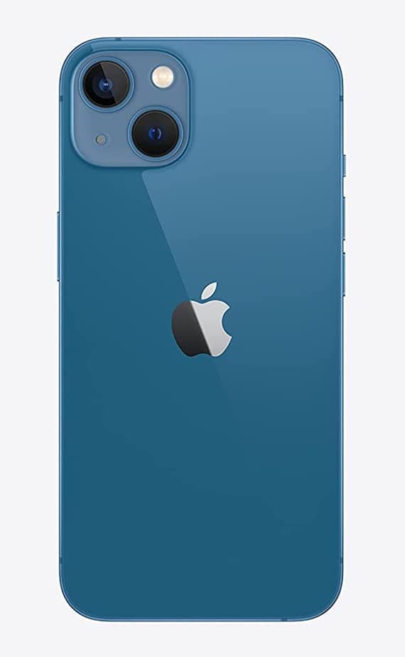 Original Back Glass Replacement for iPhone 13 Mini All Carriers with Pre-Installed Adhesive and Repair 13 Mini Tool (Blue)