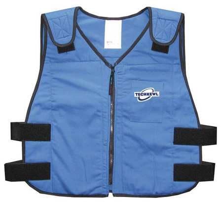 TechNiche6626 Blue 2XL TechKewl 6626B Phase Change Cooling Vest