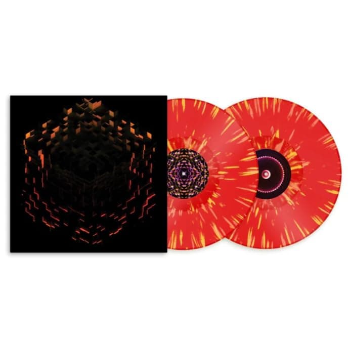 Minecraft Volume Beta Deluxe Limited Version Red Orange & Yellow Splatter