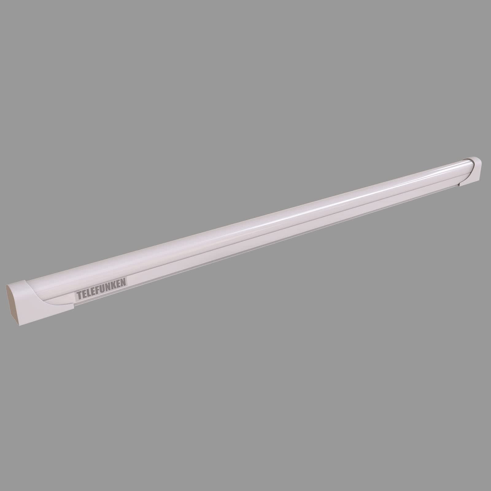 TELEFUNKENLED Under-Unit Light 57.4 cm, Kitchen, LED Strip Kitchen Cabinet, Workshop Lamp, Neutral White Light, 8 W, 800 Lm, White