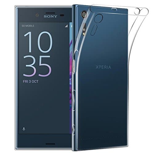 Case Creation? Silicone Back Case Cover for Sony Xperia XZ (Transparent)