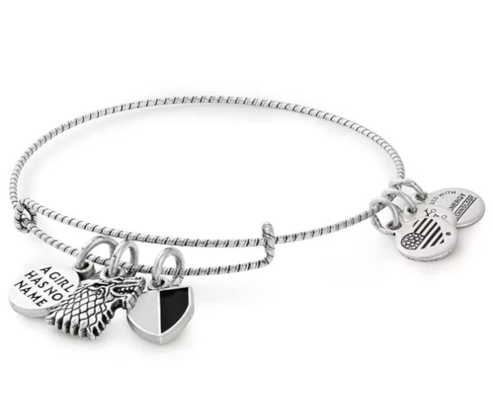 Game of Thrones, Arya Stark Charm Bangle Rafaelian Silver One Size
