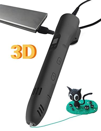 Konfor Professional Printing 3D Pen with LCD Accurate Display for 1.75mm PCL PLA ABS