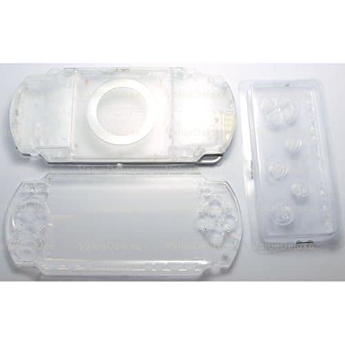 PSP Replacement Housing Shell Case with Button Set for SONY PSP 1000 Crystal
