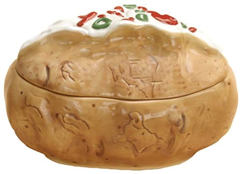 Baked Potato Decorative Vegetable Ceramic Container