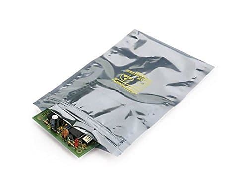 Anti-Static ESD Zip Top Shielding Bags 3" x 5" (76 x 125 mm) Pack of 100 PCs GroundStat™