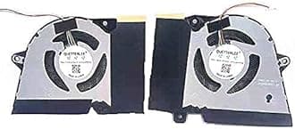 Replacement New Laptop CPU+GPU Cooling Fan for ASUS Rog Zephyrus G14 GA401I GA401IV Series 13NR03F0AP0301 13NR03F0AP0101 DFSCK22115181H FMBC DFSCK22105182H FMBB DC12V 1A Fan