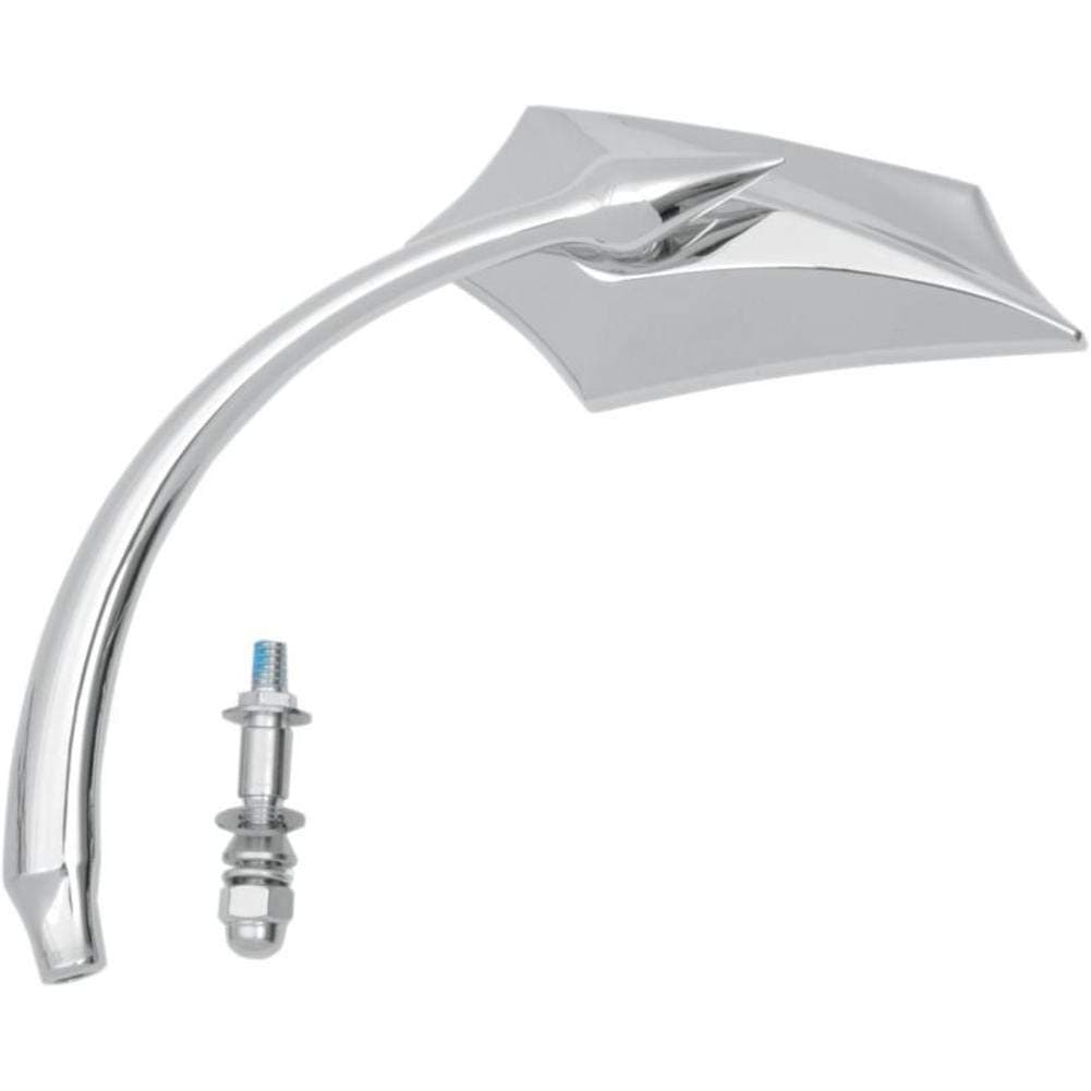 Russ Wernimont Designs 5 Arc Chrome Left Side Convex Mirror RWD-50068LC