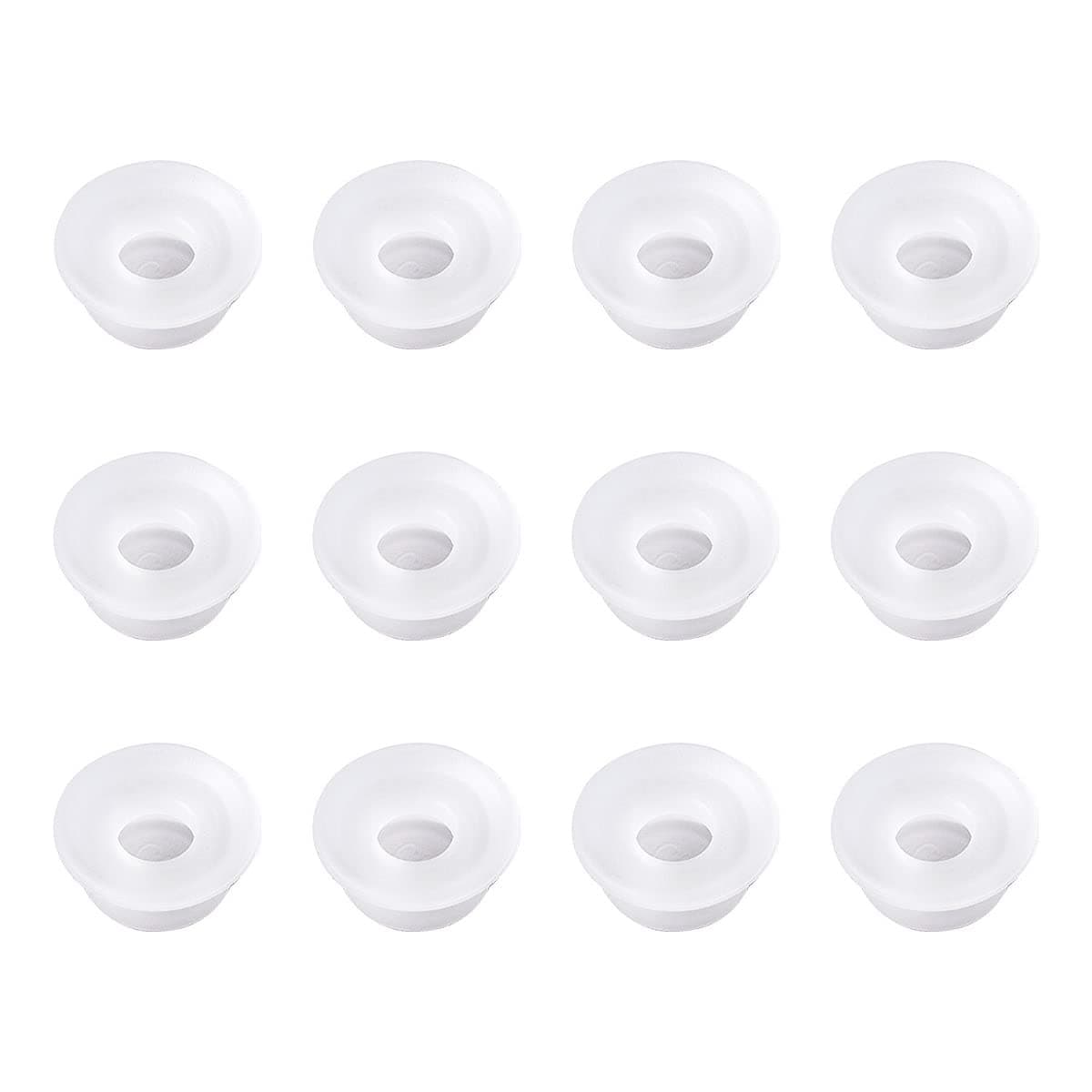 12 Pcs Instapot Replacement Float Valve Gaskets - Float Valve Sealer for Instant Pot Duo 3, 5, 6, 8 Qt, Duo Plus, Ultra, LUX 3, 8 Qt, Float Sealing Caps Silicone Caps