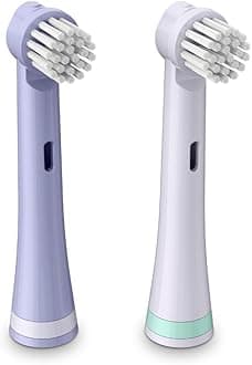 Brusheez Electronic Toothbrush Replacement Brush Heads 2 Pack (Luna The Llama)