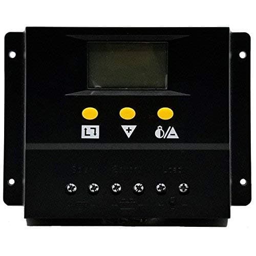 80A Solar Charge Controller PWM PV Solar Panel Charger Regulators with LCD Monitor 12V 24V Auto 960W 1360W Large amp Power Input Energy Controller ZHCSolar