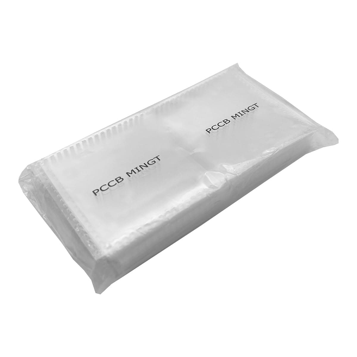 50 PCS 2.5" x 2.5" Double Pocket Clear Non PVC Coin Flips PET Vinyl Safe Long Term Storage Protective Holder for Coin and Stamp Collecting