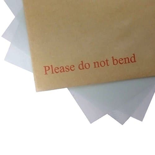 Pack of 25 A3 125 micron Large Plastic Stencil Making Sheet (1 sheet is 2 times the size of an A4 sheet) Flexible Re-useable DIY Home Decor